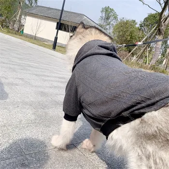 Miflame Pár Psa Hoodies Psie Oblečenie Pre Veľké Psy Mikina Satsuma Aljašský Oblečenie Bežné Pet Oblečenie Malé Psy Sveter