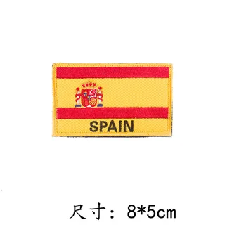 Rôzne Španielsku Vlajku Punisher Suchým zipsom Len Zápas Činnosti Nikdy Predať 1piece Ak ste ju kúpili osobitne aspoň 5 kusov