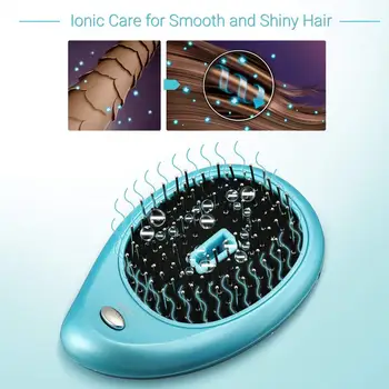 Elektrické Iónové Hairbrush Vibrácií Anti Hair Loss Magnetické Masáž Špirála Prenosné Ion Rast Vlasov Špirála Relax Zdravotnej Starostlivosti