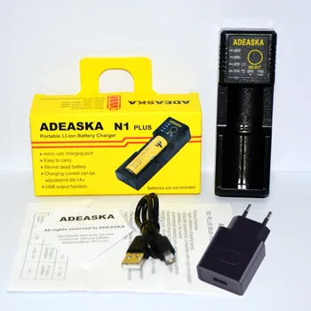 ADEASKA VC4 PLUS LCD Displej USB Rýchle Inteligentná Nabíjačka Pre Li-ion/IMR/LiFePO4/Ni-MH Batérie