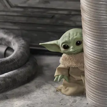 Star Wars Mandalorian Dieťa Yoda Dieťa Dieťa Hovorí Plyšové Hračky s Charakterom Zvuky a Príslušenstvo Voiceable Hračka