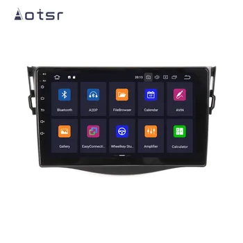 AOTSR autorádia Android 9.0 64GB Dotykový Displej Pre Toyota RAV4 2007-2013 Auto Audio systému GPS Multimediálny Navigačný Systém Carplay IPS