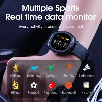 EKG+PPG Srdcovej frekvencie, Krvného Tlaku Smart Hodinky Teploty Tela Monitora Hodinky Náramok pre Android iOS Muži Ženy