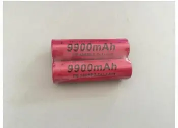 4pcs Zbrusu nový 18650 batéria 3,7 V 9900 mah Li ion nabíjateľná batéria 18650 batery +1pcs 18650 batérie, nabíjačky inteligentný