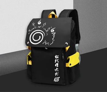 Anime Uzumaki Naruto Batoh Cosplay Študent Sasuke Schoolbags cestovné tašky Oxford Cestovné Mochila