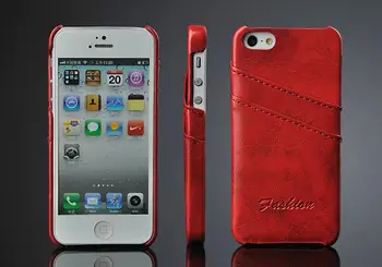Fashion , Business Štýle kožené zadné puzdro Pre Apple iPhone 5S 5G SE 6 6 7 8 Plus X XR XS Max batérie Bývanie Držiteľa karty Shell