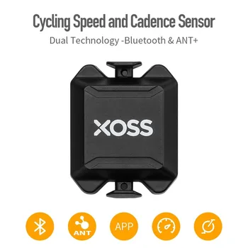 XOSS Cyklistické Počítač, Otáčkomer Rýchlosti a Kadencie Duálny Snímač ANT+ Bluetooth Cestnej Bike MTB Senzor pre GARMIN iGPSPORT bryton