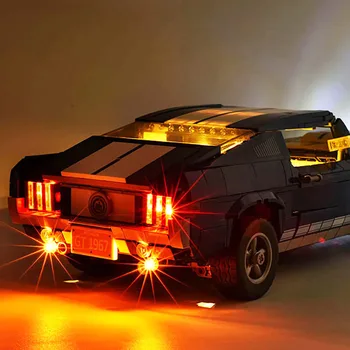(NIE Zahŕňajú Modelu)Lightaling Led Svetla Kit Pre 10265 Tvorca Ford Mustang Stavebné Bloky Kompatibilné 21047 11293