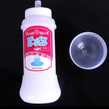 200 ML Simulovať Sperma mazivo na sex Lube Produkty Vody Base Osobné Sex Olej Sexuálne análny lubrikant Dospelých sex produkty
