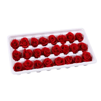 24pcs/box Konzervované Kvety Ruže Kvet Nesmrteľný Valentína, Deň Matiek Priateľka Večný Život Kvet Materiál Darčekovej krabičke