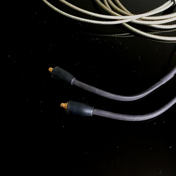Upgrade Strieborné Pozlátené Audio Kábel S diaľkovým mic Pre Pioneer DJE-1500 DJE-2000 SE-CH5T SE-CH5B SE-CH9T slúchadlá