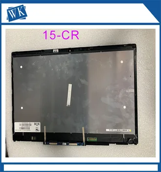 15.6 PALCE Notebook lcd dotykový displej montáž pre HP Pavilion x360 15-cr0002ng 15-CR montáž lcd s dotykovým rám rám