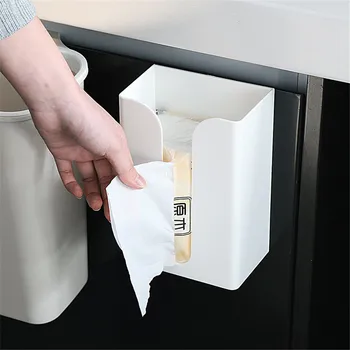 Toaletný Papier Držiak Na Kuchynské Tkaniva Box Kúpeľňa Stenu Skladovanie Organizátor Wc Úložný Box