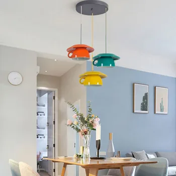 Led reštaurácia luster moderný minimalistický tvorivé osobnosti malé luster uličkou nordic lampa spálňa keramické