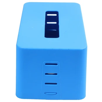 Obdĺžnikový Plastové tkaniva obrúsok box toaletného papiera zásobník prípade držiteľ home office dekorácie (modrá) vyrazili 21,5*9.3*12 cm