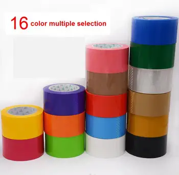 1 role 4,5 cm široký 100m dlhé Farebné pásky Prispôsobiteľné plus logo tlač farieb separačná páska Zahraničný obchod export pásky