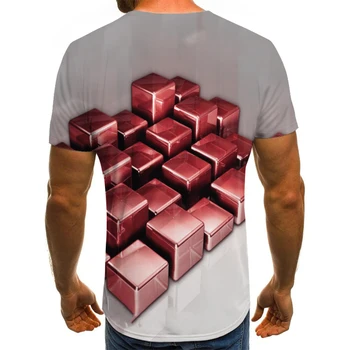 2021 nový priestor-čas tunel 3d T-shirt pánske letné T-shirt 3D tlač T-tričko krátky rukáv kompresie T-shirt mužov a žien pa