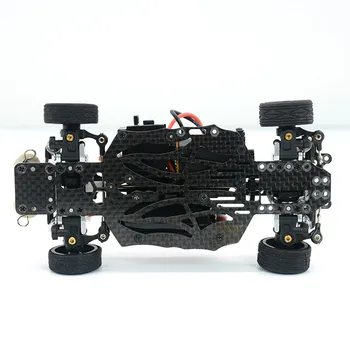 RC 1/28 stupnice mini-Q Q9 drift racing on-road auto miniQ 2.4 G ARR RTR uhlíkových vlákien šasi kartáčovaný striedavé 2 verzie