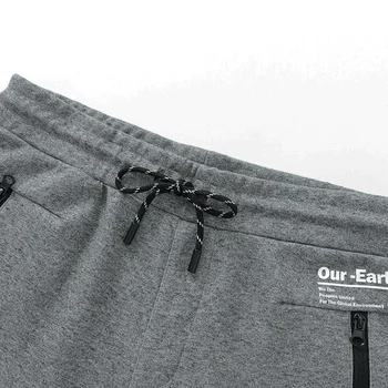 SEMIR Pletené nohavice mužov zimné 2020 nové písmeno tlačenej športové nohavice jeseň bežné nohavice pre človeka