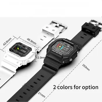X12 Srdcovej frekvencie smart hodinky muži Ženy vodotesný Ip68 EKG + PPG fitness tracker náramok Krvný Tlak smartwatch mužov android