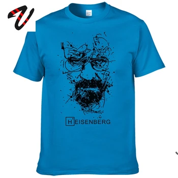 Zbrusu Nový Heisenberg Breaking Bad Portréty Tričko 2019 Nový Príchod Ženy, Mužov Bežné Tričko Mužov Camisetas Homme Oblečenie Tričko