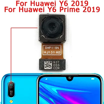 Pôvodný Pre Huawei Y6 Prime 2019 Predné, Zadné Späť Do Fotoaparátu Čelnej Hlavným Smerom Malá Kamera Modul Flex Výmena Náhradných Dielov