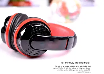 Potlačením hluku Bluetooth Headset s Mikrofónom Hi-Fi Bezdrôtové Slúchadlá Cez uši pre Mobilné Telefóny, TV Počítača