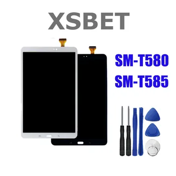 Pre Samsung Galaxy Tab 10.1 SM-T580 SM-T585 LCD displej a Dotykové Displej Digitalizátorom. Montáž Nahradenie+nástroje