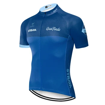 Pro strava tím ropa ciclismo hombre lete rýchle suché priedušný cyklistický dres krátky rukáv cyklistické tričko pre mužov