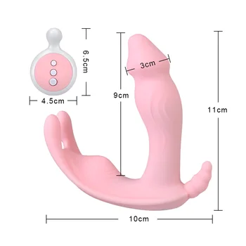 OLO Erotické Bezdrôtové Diaľkové Sexuálne Hračky pre Ženy Nositeľné Vibrátor Žena Masturbator Klitorisu Stimulátor G-bodu Masáž