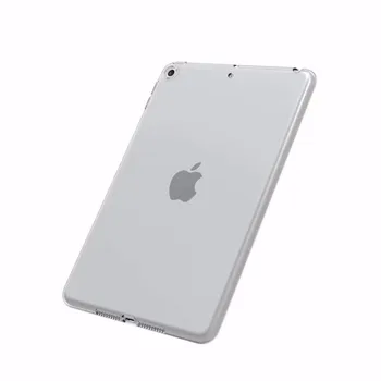 Mäkké TPU Kremíka Priehľadný Kryt pre Apple iPad 9.7 2017 2018 mini 1 2 3 4 5 Vzduchu 1 2 Pro 9.7 Vzduchu 10.5 Pro 11 2018 2019 Prípade