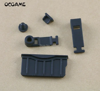 OCGAME 20sets/veľa Čierne Biele Mäkké Silikónové Prachu Plug Crash-dôkaz protiprachová Kryt pre 3DS 3DSXL NOVÉ 3DS NOVÉ 3DSXL