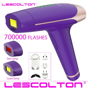 Lescolton 1900000times T009 Trvalé Laserový Epilátor IPL epilácia ipl epilátor Depiláciu celého Tela Pomocou ipl laser epilator
