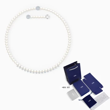 2021Fashion Šperky SWA Novej Poklad Náhrdelník Pôvabné Luxusné Crystal Pearl Dekorácie Lady Wild Romantické Šperky Darček