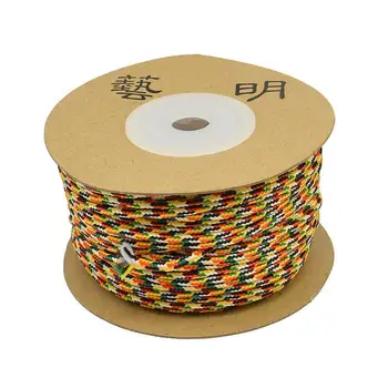 Korálky Lištovanie Riadok 2 mm Farba Reťazec Kábel Lano NF-D Line Tibete Tibetskej Budhistickej Mikky Amulet Prívesky, Šperky, Takže DIY Remeslá