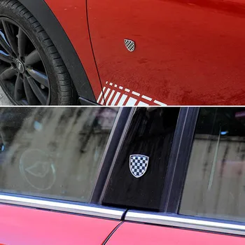 Auto Kovový Znak, Odznak Nálepky, Nálepky Dekoratívne Pre Mini Cooper s JCW Jedného Krajana Clubman F55 R60 F60 Auto Styling Príslušenstvo