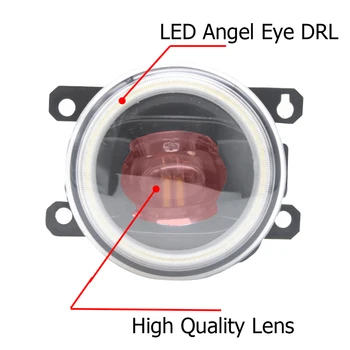 LED Hmlové Svetlo Cut-Line Objektív pre Renault Mégane IV Fáza som 2016 2017 2018 2019 2020 Megane 4 Angel Eye DRL Svetlá pre Denné svietenie