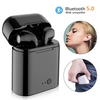 Mini Bezdrôtové Bluetooth Slúchadlá Šport Potlačením Hluku Herné Headset s Nabíjanie Box pre Xiao Samsung Huawei LG Telefón