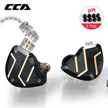 CCA C10 PRO 1DD+4BA Hybrid Ovládače V Uchu Slúchadlá HIFI Monitorovanie Slúchadlo Headset s 2Pin Connecter CCA C12 C16 CA16 ZSX ZSN