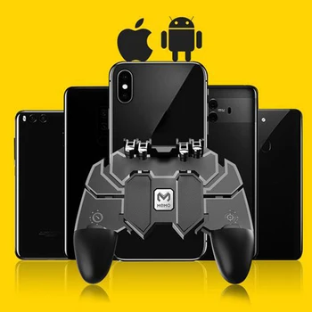 Mobile PUBG Radič Ovládač pre PUBG Hry Zvládnuť Spustenie Gamepad Oheň Tlačidlo pre iOS Android Konzolu 4