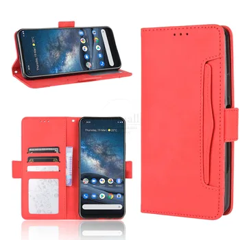Peňaženka Prípadoch Pre Nokia 8.3 5G Prípade Magnetickým Uzáverom Knihy vyklápací Kryt Pre Nokia 8.3 Kožené Karty Fotografia Držiteľa Telefón Tašky