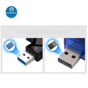 Digitálny Napätie Prúd Multimeter Detektor Typu C, USB Tester Power Bank Nabíjačku Indicatofor Mobilného Telefónu na Opravu
