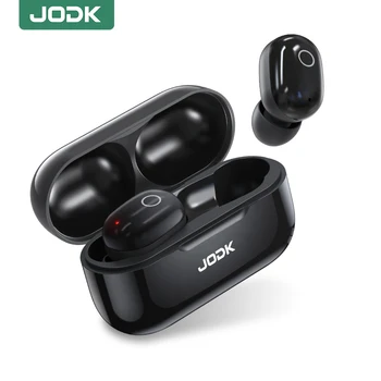 JODK Mini Bluetooth Slúchadlá TWS 5.0 Dotykové Ovládanie Bezdrôtové Stereo Slúchadlá Športové Vodotesné Slúchadlá Headset s Mikrofónom