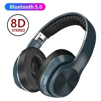 8D 500mAh Bezdrôtový Hráč Slúchadlá S Mikrofónom Skladacia Hluku Zrušiť Stereo Hudby Prilba Bluetooth Telefón Gaming Headset