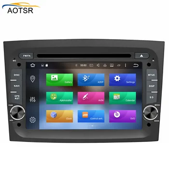 IPS Obrazovke Android, 8.1 Auto DVD Multimediálne hlavy jednotky na FIAT DOBLO 2016 2017 2018 s GPS navigácie Rádio stereo /RDS 4+32 G BT