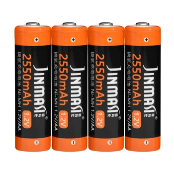 Aa a aaa nabíjateľné batérie 2a 3a 1.2 v ni-mh batérie a usb inteligentná nabíjačka pre batérie typu aa aaa