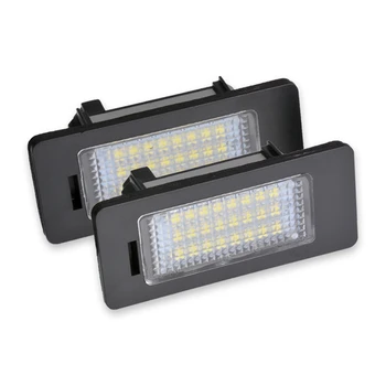 KATUR 2ks E-označené OBC bez Chýb 24SMD LED Licenčné Číslo Doska Svetlo Lampy, BMW E81 E82 E90 E91 E92 E93 E60 E61, E39 X1/E84