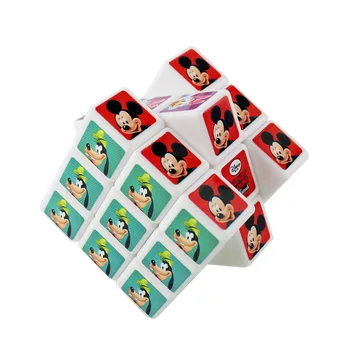 Disney Kocky Mickey Mrazené Tretej Kocky Detí Raného Vzdelávania Inteligencia, Rozvoj Logická Hračka Cubo Rubik Vianočný Darček