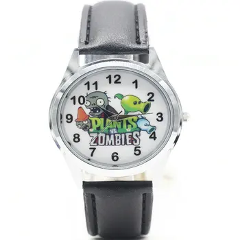 1pcs roztomilé dieťa Náramkové hodinky s Rastliny VS Zombie obuvi, kľúčové tlačidlá dieťa strany darček
