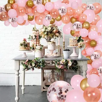 Balón Garland Arch Súprava pre Baby Sprcha Svadby, Narodeniny, Promócie Výročie Bachelorette Party Pozadí Dekorácie